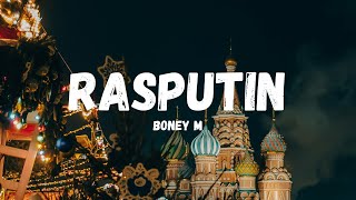 Boney M  Rasputin LyricsLetra [upl. by Lleuqram417]