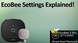 Ecobee Complete Guide to All Settings [upl. by Egarton197]