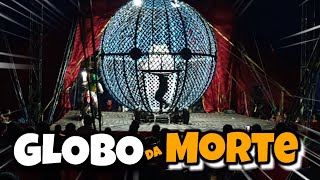 Surreal o Globo da Morte no Circo Vegas do palhaço Carrapixo [upl. by Sisak]