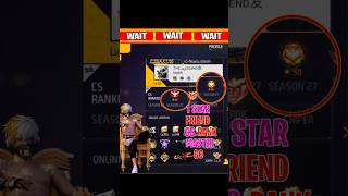 1 STAR SUB MASTER GO freefire viralvideo [upl. by Strephonn]