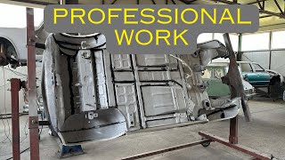 Fiat 500 RESTORATION part 1  underbody protection [upl. by Edylc241]