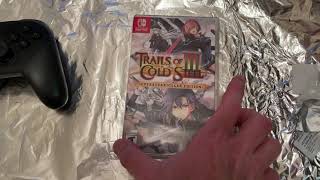 Trails of Cold Steel III Extracurricular Edition  unboxing￼ [upl. by Neeneg]