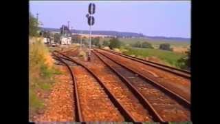 Führerstandsmitfahrt Bleicherode Ost  Bischofferode 1995 [upl. by Helene]