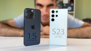 iPhone 15 Pro Max vs Samsung Galaxy S23 Ultra  ¿CUÁL ES MEJOR [upl. by Suiremed]