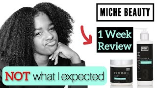 NOT What I Expected Miche Lavish Leave In amp Bounce Cream Review [upl. by Avilla157]