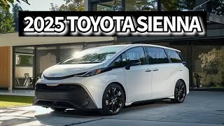 The 2025 Toyota Sienna  quotBest Minivan Out Therequot  price review and specs [upl. by Meda]