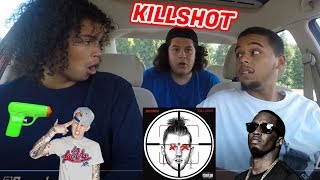 EMINEM  KILLSHOT OFFICIAL AUDIO MGK DISS BEEF RESPONSE REACTION REVIEW [upl. by Christy320]