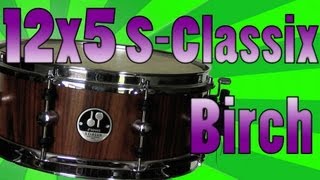 12x5 Sonor SClassix Snare Drum  Snare Pimp Project Volume 28 [upl. by Oriel335]