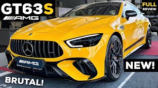 2023 Mercedes AMG GT 63 S 4 Door NEW FACELIFT BRUTAL Sound V8 FULL InDepth Review Exterior Interior [upl. by Zippel]