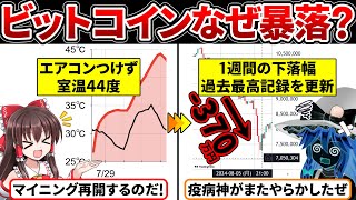 【ビットコイン暴落】2024年の猛暑にマイニングをした結果ｗｗｗ【ゆっくり解説】 [upl. by Salba]