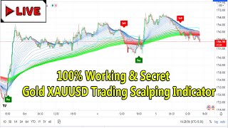 Gold XAUUSD Market Price Live  BuySell Scalping Signals  Best Forex Trading M5 Strategy Indicator [upl. by Almat899]