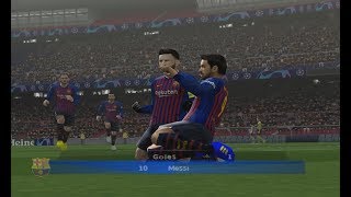 PES 2019 PS2 Barcelona vs Liverpool  Champions League [upl. by Collins934]