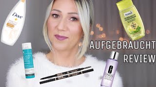 AUFGEBRAUCHT FEBRUAR 2018 REVIEW ❄ BEAUTY HAUTPFLEGE HAUSHALT  DM DROGERIE PAULAS CHOICEBROW WIZ [upl. by Truscott]