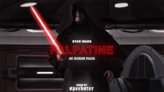 Palpatine Scene Pack Twixtor 4K No CC [upl. by Ordisi537]