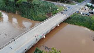 Hurricane Helene Elkin NC Yadkin River Flood 92724 [upl. by Nwhas]