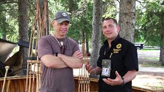 A Teaser Whats to come At The Global Bushcraft Symposium With Joe Flowers [upl. by Akiwak]