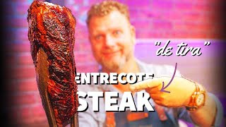 BIFE de TIRA steak van entrecote met gevulde portobello [upl. by Boni]