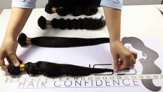 How to Measure Virgin Hair Extensions Length [upl. by Edlun]