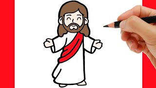 COMO DIBUJAR A JESUCRISTO [upl. by Knighton]