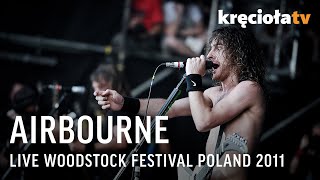 Airbourne LIVE Woodstock Festival Poland 2011 FULL CONCERT [upl. by Cung]