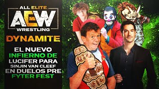 El nuevo infierno de Lucifer para Sinjin en duelos pre Fyter Fest  AEW Dynamite Cap 14 170620 [upl. by Rubenstein]