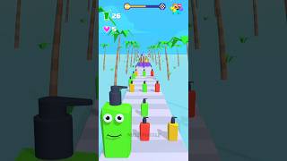 Satisfying Mobile Games 2024  JUICE RUN All Levels Max Gameplay Walkthrough Android amp iOS shorts [upl. by Yrogreg]