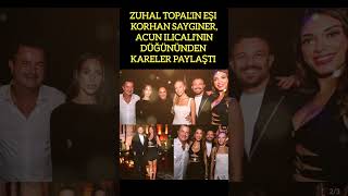 KORHAN SAYGINER ACUN ILICALININ DÜĞÜNÜNDEN KARELER PAYLAŞTI [upl. by Nolubez916]