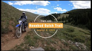 Rosebud Gulch Trail Trail 423  Colorado Single Track Taylor Park CO [upl. by Lledniuq65]