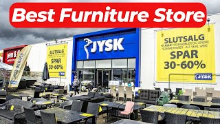 JYSK one of the Best Furniture Store in Denmark  Buy furniture for your home  Always good deals [upl. by Anawd]