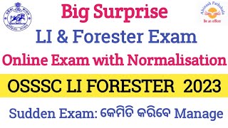 Big Update OSSSC LI FORESTER Written Exam from 24th April in Online Mode  Abinash Pathshala [upl. by Aivatan]