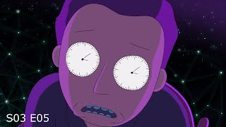 Rick and Morty Jerrys Wormhole Trip [upl. by Tnerb]