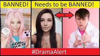 Belle Delphine instagram BANNED DramaAlert imallexx BUSTED  Alinity CAT video [upl. by Acirretal]