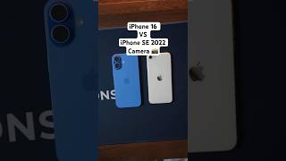 iPhone 16 VS iPhone SE 2022 Camera 📸 shorts iphone16 [upl. by Linad221]