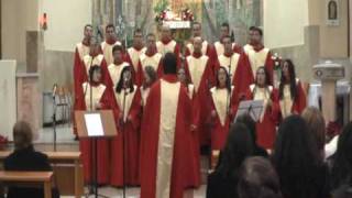 Go down moses  The twelve strings Gospel Choir  Coro polifonico Don Guanella  Agrigento [upl. by Nollahs]