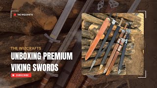 Unboxing Premium Viking Swords By Thewizcrafts  Fully functional Swords  High Sharpness  Vikings [upl. by Turnheim]