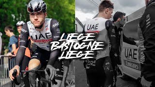 Liège–Bastogne–Liège  Behind the scenes [upl. by Atterual]