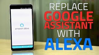 How to Replace Google Assistant With Alexa on Android [upl. by Oryaj]