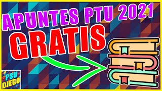 GRATIS  NUEVOS APUNTES y RESÚMENES PTU 2021 [upl. by Anyad]