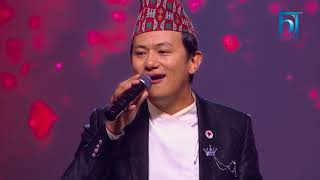 Coach Raju quotHalla Chalechhaquot  Finale Performance  The Voice of Nepal S3 [upl. by Reni281]