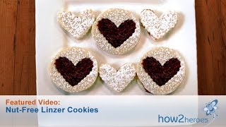 NutFree Linzer Cookies [upl. by Ahtnahc]