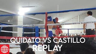 30 SECOND REPLAY Aikeen Quidato vs Castillo Boxing Match  Araw Ng Sta Cruz [upl. by Shaff]