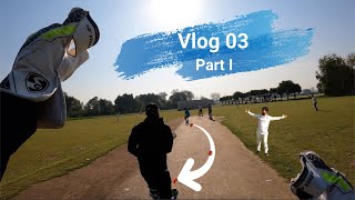 Gopro hero Wicket keeper helmet camera view Rising stars vs Dominators XI Vlog 03 Pt01 [upl. by Ambrogio]