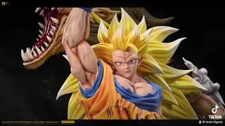 Songoku super saiyan 3 DUStudio resin dragonball figure songoku dustudio [upl. by Kurland]