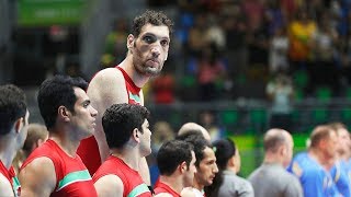 Morteza Mehrzad 246 cm  Volleyball Giant [upl. by Kotta]