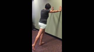 Ankles Feet Flexor hallucis longus stretch [upl. by Anawak42]