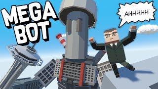 MASSIVE MEGA ROBOT  Tiny Town VR VR HTC Vive [upl. by Enymzaj507]