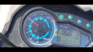 Moto beker 125cc top speed 168klmh مشكل كبير في عداد مواتر الشينوا c100 [upl. by Shishko963]