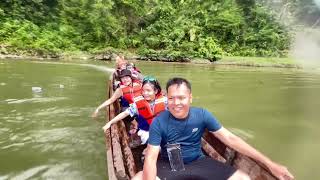 Naik Perahu Di Tangkahan Langkat Sumatera Utara [upl. by Ardnalak]