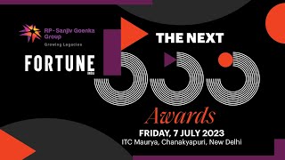 Fortune India The Next 500 Awards [upl. by Iztim456]