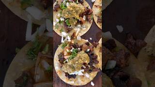 Easy carne asada tacos with homemade salsa verde [upl. by Chance160]